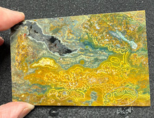 Ocean Jasper Slab, great for making cabochons 3.95 oz (#1082) picture
