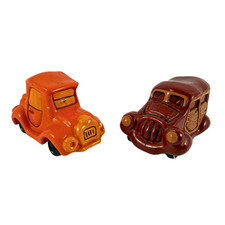 1976 Wallace Berrie Funkymobiles Vintage Toy Cars Lot of 2 Hong Kong Plastic WB picture