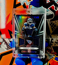 Panini 2023 Obsidian Trifecta Swatches Derrick Henry Titans #TRI-DHE /199 MEM picture