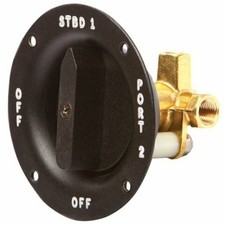 R&R Design 100FSV Selector Down Valve for 2 Fuel Tank Boat RV Applicat Universal picture