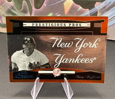 2005 Playoff Prestige #PP-37 Gary Sheffield Prestigious Pros Orange /500 Yankees picture