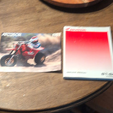 Honda ATC 250R Air Cooled Sales Brochure And Repair Manual picture