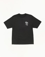 Stussy Black HIGH ROLLERS TEE Graphic Print Crew Neck Short Sleeve T-Shirt - NEW picture