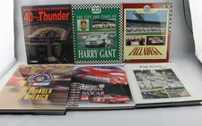 Hardback NASCAR Racing 50 Years Bristol The Glen Grant Dodge Book Lot picture