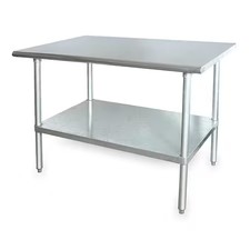 Zoro Select 2Kre8 Worktable, Gray, Ss, 72Ind, 24Inw,  2Kre8 picture