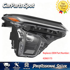 RH Passenger Side LED Headlight w/ DRL Fits 2024 2025 Chevy Trax LT RS ACTIV picture