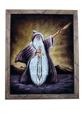 WIZARD VELVET PAINTING, 18