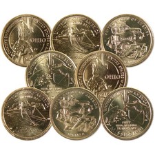 2023 P&D American Innovation Dollar 8 Coin Set Uncirculated Mint State picture