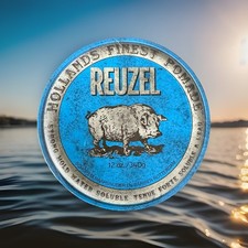 12 OZ BLUE SEALED REUZEL STRONG HOLD HAIR POMADE HOLLANDS FINEST WATER SOLUBLE picture