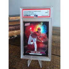 PSA 9 2018 Panini Father's Day Shohei Ohtani #8 Panini Collection /399 RC ROOKIE picture