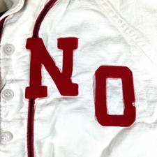 Vintage 1930s/40s Baseball Jersey Blepp-Coombs Sporting Goods Felt Letters NO picture