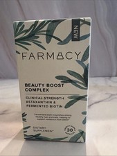 Farmacy Beauty Boost Complex Astaxanthin Biotin Hair Skin Nail Vegan, 30 capsule picture
