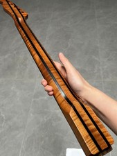5A Premium 5piece Ebony Fretboard 22Fret Roasting Maple Electric guitar Neck picture