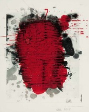 Christopher Wool Untitled, 2018 Color lithograph on heavy wove paper Unframed picture