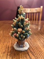 Vintage 1990 Enesco Brambly Hedge Christmas Tree Very Rare picture