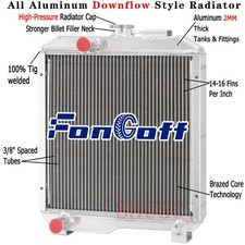 SBA310100630 2Row Aluminum Tractor Radiator For Ford New Holland 1715 Model picture
