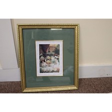 Vintage Pierre Georges Jeanniot Ritz Paris Framed Art Print Impressionist 14x16 picture
