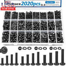 2020Pcs Metric Screws Assortment Kit 32-Sizes M2/M3/M4/M5/M6 Nuts and Bolts Asso picture