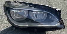 2013-2015 BMW Right Passenger Full Adaptive LED Headlight For Parts Or Fix picture