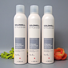 3 PACK Goldwell StyleSign Hold 4 Strong Hairspray 300ml picture