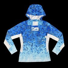 NWT Pelagic Women’s S Dorado Hoodie Exo-Tech High Performance Offshore Face Mask picture