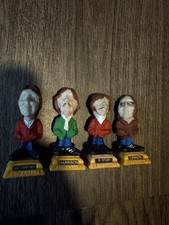The Beatles Figurines Ponce Argentina Hand Painted Miniature Sculptures Rare HTF picture