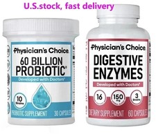 Physician's Choice 60 Billion Probiotic + Digestive Enzymes – 30/60 Capsules picture