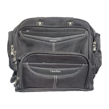 NWOT Calvin Klein Travel Bag & Toiletry Kit Set Black Weekender  picture