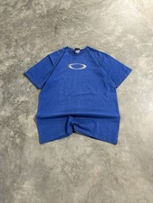 Super Rare 00’s Vintage Oakley Software T-Shirt With A Red Skull On Back Large picture