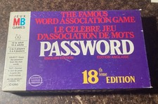 Vintage 1978 Password Game 18th Edition. Complete Canadian picture