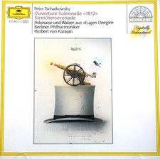 Tchaikovsky - 1812 Overture, Serenade For Strings, Herbert Von Karajan - CD, VG picture