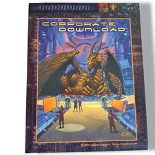 Shadowrun Corporate Download FASA 7125 Sourcebook 3rd Edition RPG 1999 OOP picture