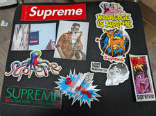 10x Supreme Box Logo TNF Sticker Red 100% Authentic Brand New Bulk Lot picture