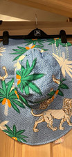 NWT - JOHNNY WAS JW x Paolita Reversible Beach Hat Circe's Ocean O/S picture