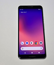 Google Pixel 3 64GB White Android 12 12.2MP Bar Smartphone Verizon Used picture