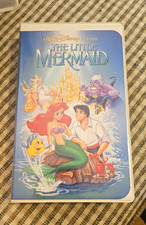 Disney The Little Mermaid VHS BANNED COVER BLACK DIAMOND EDITION picture