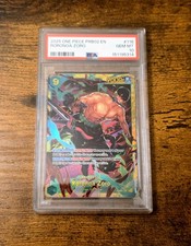 2025 One Piece PRB02 Roronoa Zoro #118 Secret Rare English PSA 10 Gem Mint picture