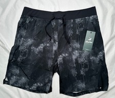 Glyder Acadia Short Mens XL Black Cloud Drip Print NWT picture