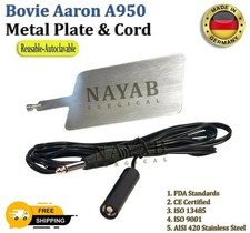 Bovie Aaron A950 Reusable Metal Plate & Cord CE Instruments Fast Shipping picture