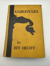 GARGOYLES by BEN HECHT 1922 FIRST EDITION Horror FANTASY Mystery HB picture