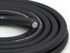 KnuKonceptz KCA Black Ultra Flex TRUE AWG 1/0 Gauge Power Wire Ground Cable picture