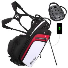 Sturdum 14 Way Golf Stand Bag, Lightweight w/Full Length Dividers, Rain Hood picture