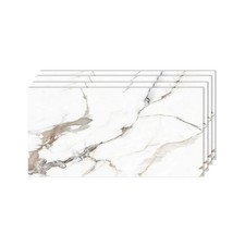 PVC Marble Wall Panels 24x45 4 Pack 3D Shower Wall Panels Covers 30 Sq Ft picture