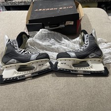 RARE Deadstock Nike Quest 4 Zoom Air Ice Hockey Skates Sr 12D Tuuk Vintage picture