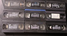 Lot of VHS Tapes- Clamshells Not Included picture