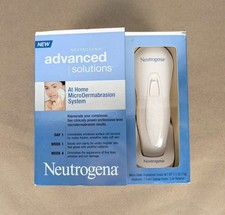 NIB Neutrogena Advanced Solutions At Home Micro Dermabrasion System NEW BATTERY picture