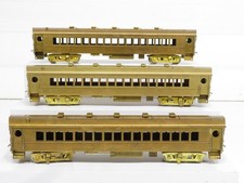 NJ Custom Brass Orion PS-7015 HO Brass LIRR Ping Pong MU Set 3 Cars LN 13549 picture