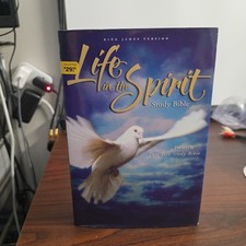 KJV Life in the Spirit Study Bible Hardcover Red Letter Zondervan Full Life picture