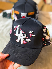 ThirtyOne Black Embroidered Adjustable Baseball Cap Hat Unisex Adults One Size picture