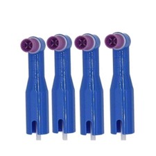 100 / 500pcs Dental Disposable Prophy Contra Angles Purple Soft Cup Latex Free picture